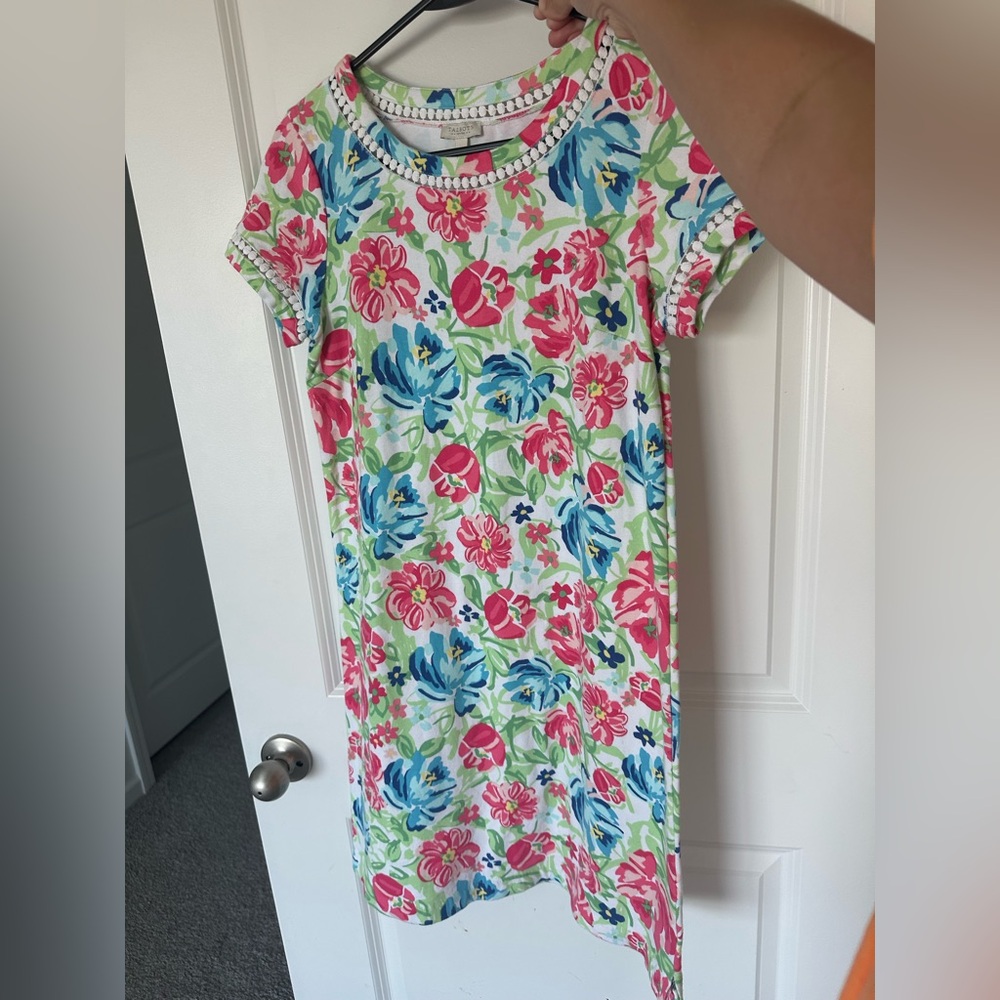 Talbots floral petite dress